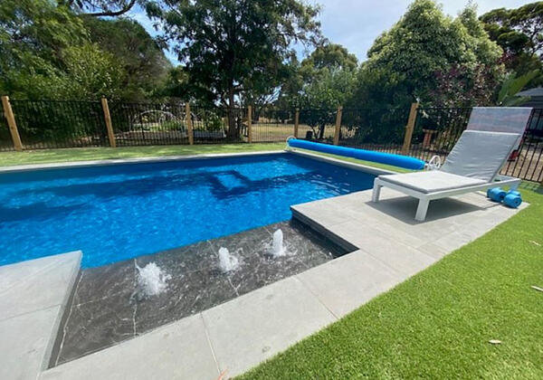 Swimming pool installation, Leopold